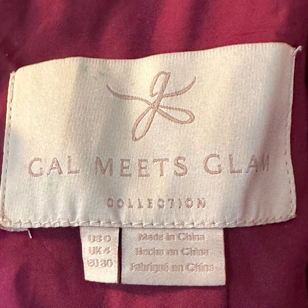 EUC Gal Meets Glam Collection Beth Dress, Size 0 - Picture 9 of 10